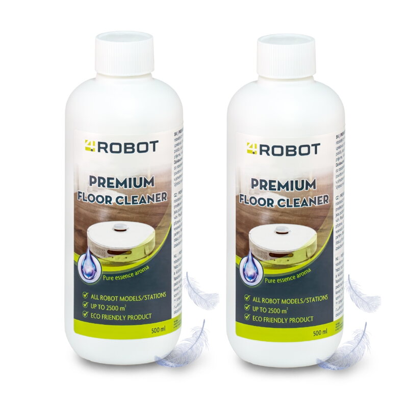 4Robot tisztítószer robotporszívókhoz – Pure essence 2×500 ml 4Robot tisztítószer robotporszívókhoz – Pure essence 2×500 ml