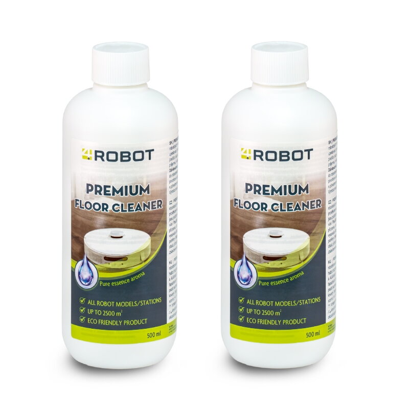 4Robot tisztítószer robotporszívókhoz – Pure essence 2×500 ml 4Robot tisztítószer robotporszívókhoz – Pure essence 2×500 ml