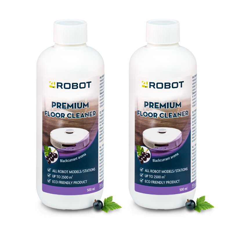 4Robot tisztítószer robotporszívókhoz – 2×500 ml 4Robot tisztítószer robotporszívókhoz – 2×500 ml