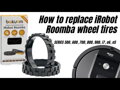 Gumiabroncsok iRobot Roomba Robot 500/600/700/800/i /j/s sorozathoz